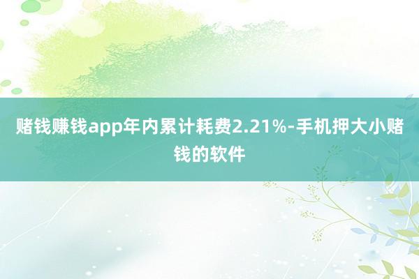 赌钱赚钱app年内累计耗费2.21%-手机押大小赌钱的软件