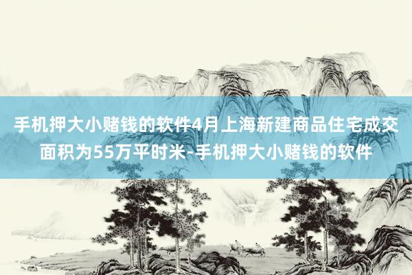 手机押大小赌钱的软件4月上海新建商品住宅成交面积为55万平时米-手机押大小赌钱的软件
