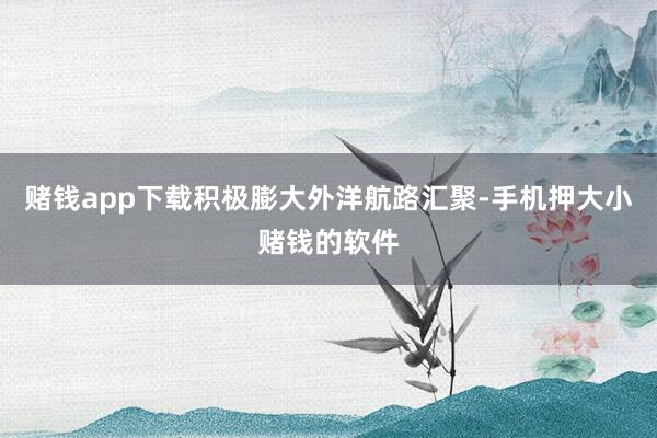 赌钱app下载积极膨大外洋航路汇聚-手机押大小赌钱的软件