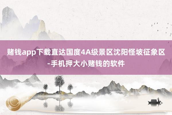 赌钱app下载直达国度4A级景区沈阳怪坡征象区-手机押大小赌钱的软件