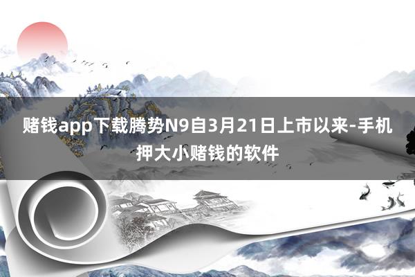 赌钱app下载腾势N9自3月21日上市以来-手机押大小赌钱的软件