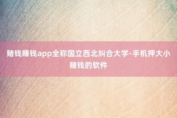 赌钱赚钱app全称国立西北纠合大学-手机押大小赌钱的软件