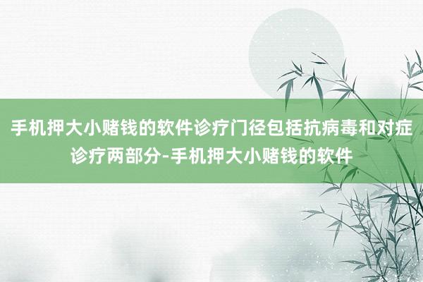 手机押大小赌钱的软件诊疗门径包括抗病毒和对症诊疗两部分-手机押大小赌钱的软件
