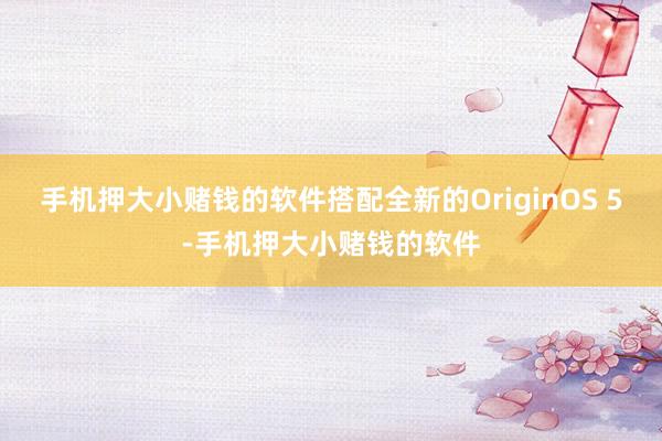 手机押大小赌钱的软件搭配全新的OriginOS 5-手机押大小赌钱的软件