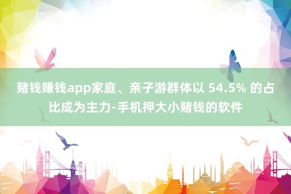 赌钱赚钱app家庭、亲子游群体以 54.5% 的占比成为主力-手机押大小赌钱的软件