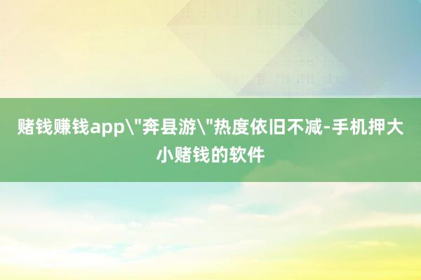 赌钱赚钱app